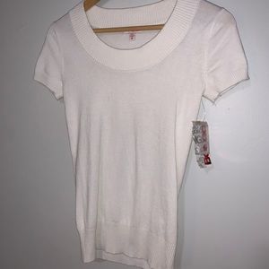 Slim white tee NWT
